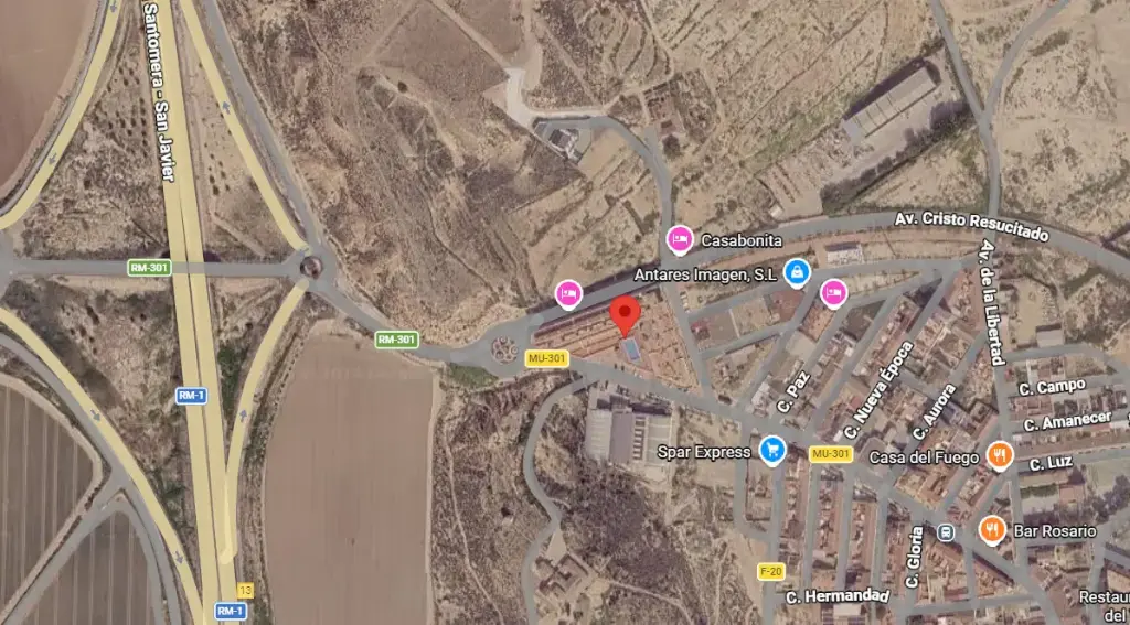 Plaza de garaje en venta de cesión de remate situada en Avda. Constitución, 50 Pl:-1 Pt:10 30590 Murcia