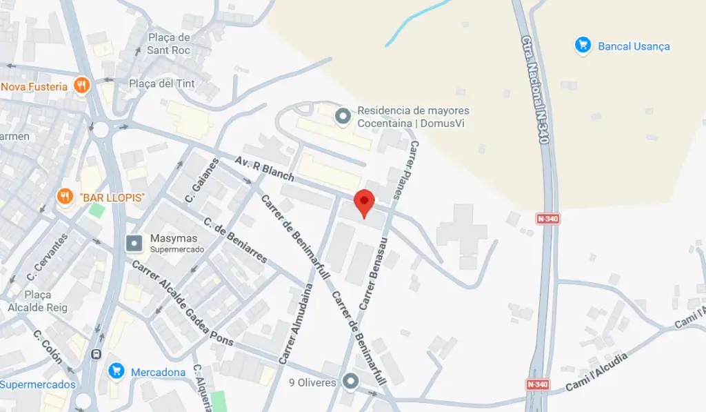 Local Comercial en venta en cesión de remate situado en CL Real Blanc, 44 Es:L Pl:SS Pt:01 Concentaina 03820 Alicante 