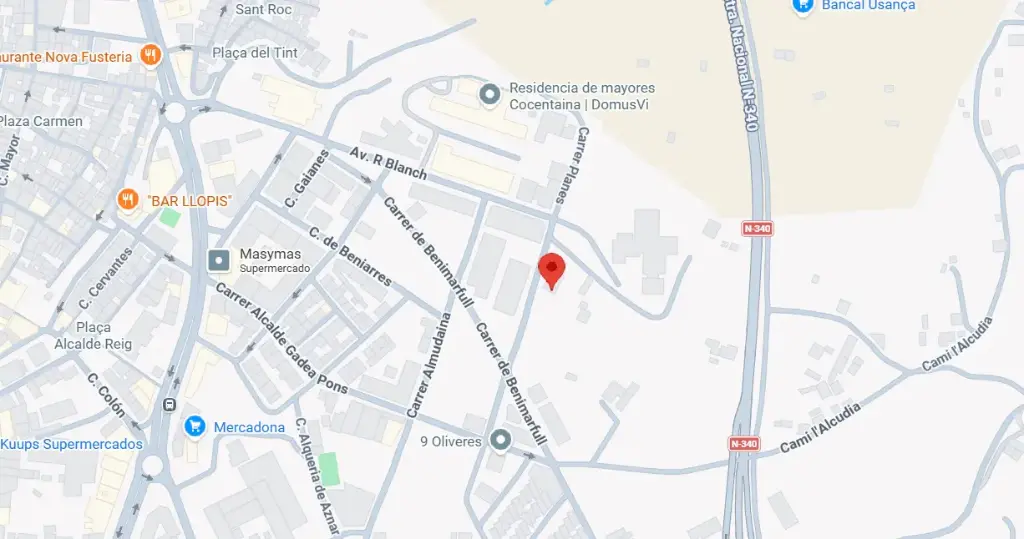 Venta de Plaza de garaje en cesión de remate situada en  CL Benasau, 44 Concentaina 03820 Alicante