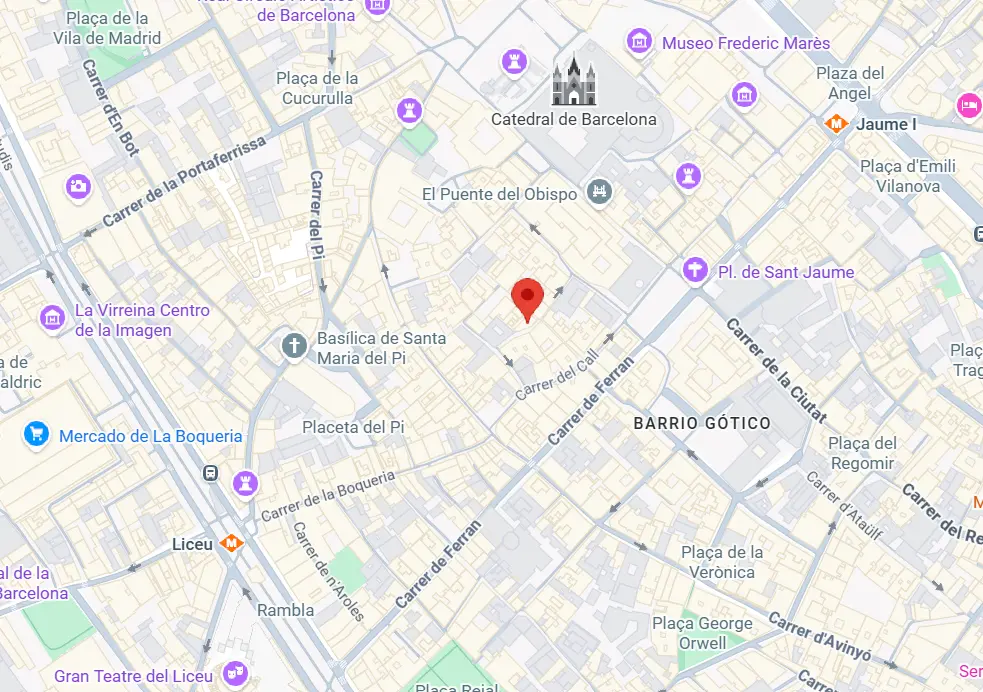 Piso en venta en cesión de remate situado en CL Salomo Ben Adret, 7 Pl:3 C.P.: 08002 Barcelona 