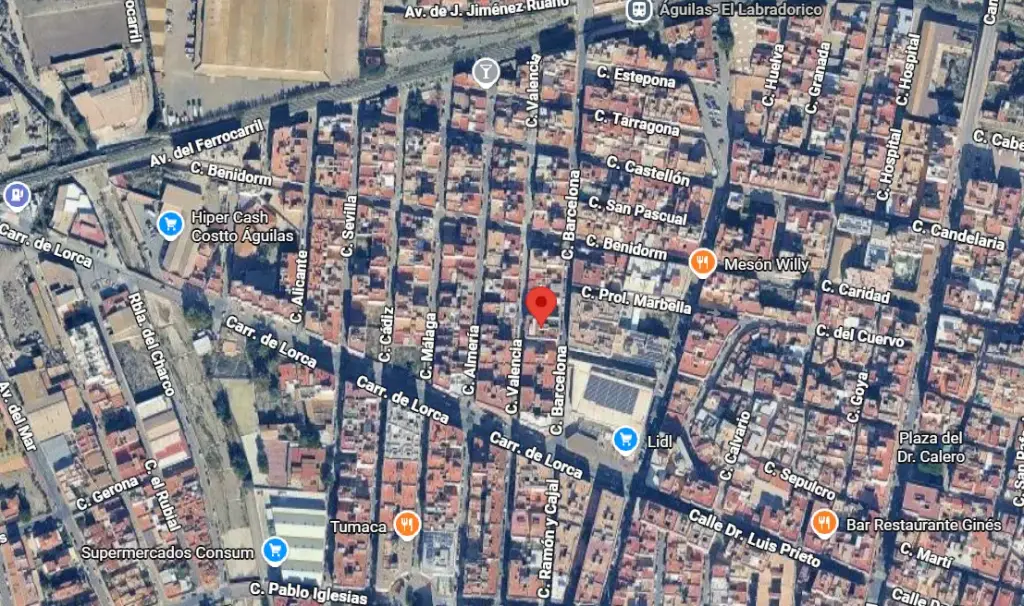 Plaza de garaje en venta en cesión de remate situada en CL Valencia, 4B Es:1 Pl:-1 Pt:11 Águilas 30880 Murcia