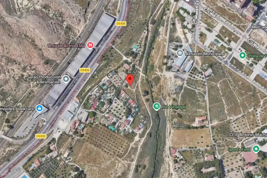 Finca rústica en venta en cesión de remate situada en Polígono 5 Parcela 241 Elda 03600 Alicante 