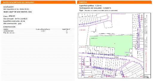Plaza de garaje situada en CL Gavarra, 4 Canet de Mar 08360 Barcelona 