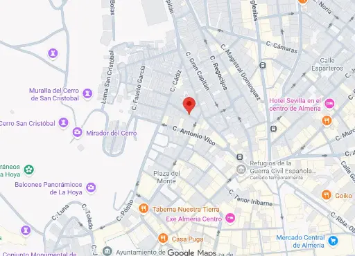 Piso en venta en cesión de remate situado en CL Moncada Calvache, 6 Es:E Pl:00 Pt:01 C.P.:04003 Almería